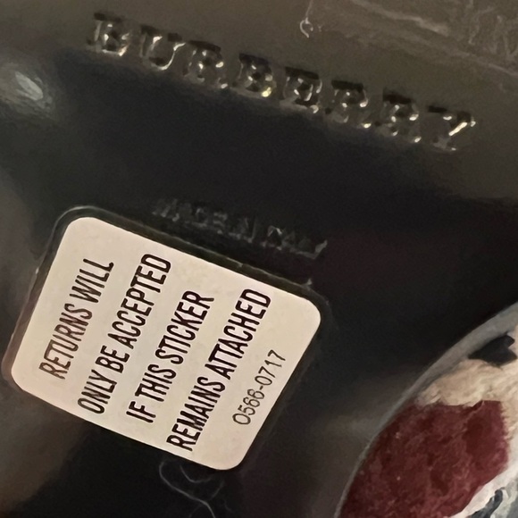 🩷Burberry - Porsum lace up peep toe booties - 41 (10) - Picture 7 of 15